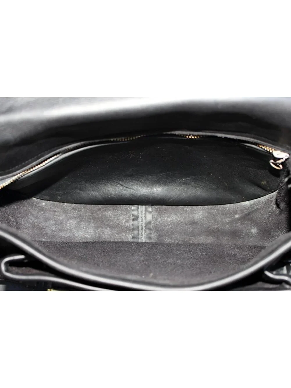 Coach Vintage - Lenox Crossbody Bag 9918, Black + Brass Turnlock, USA 1980s